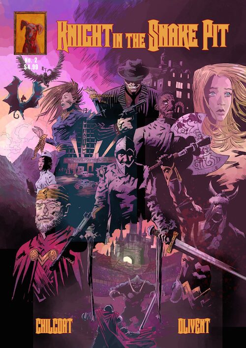 knight in the snake pit